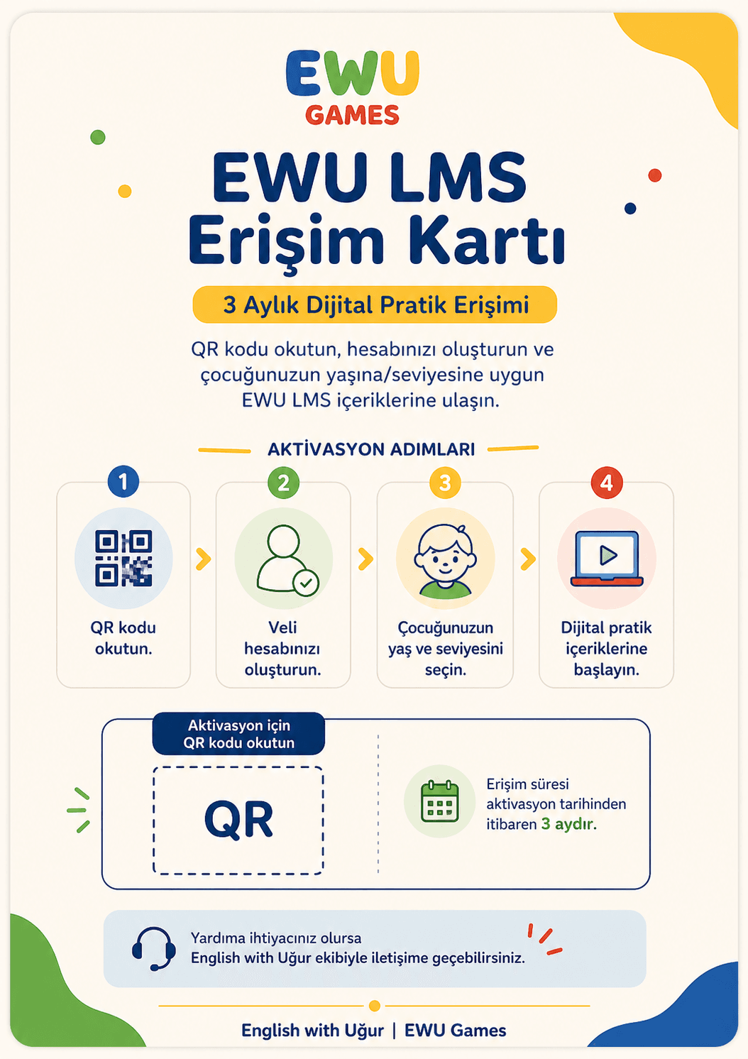 EWU LMS erişim kartı