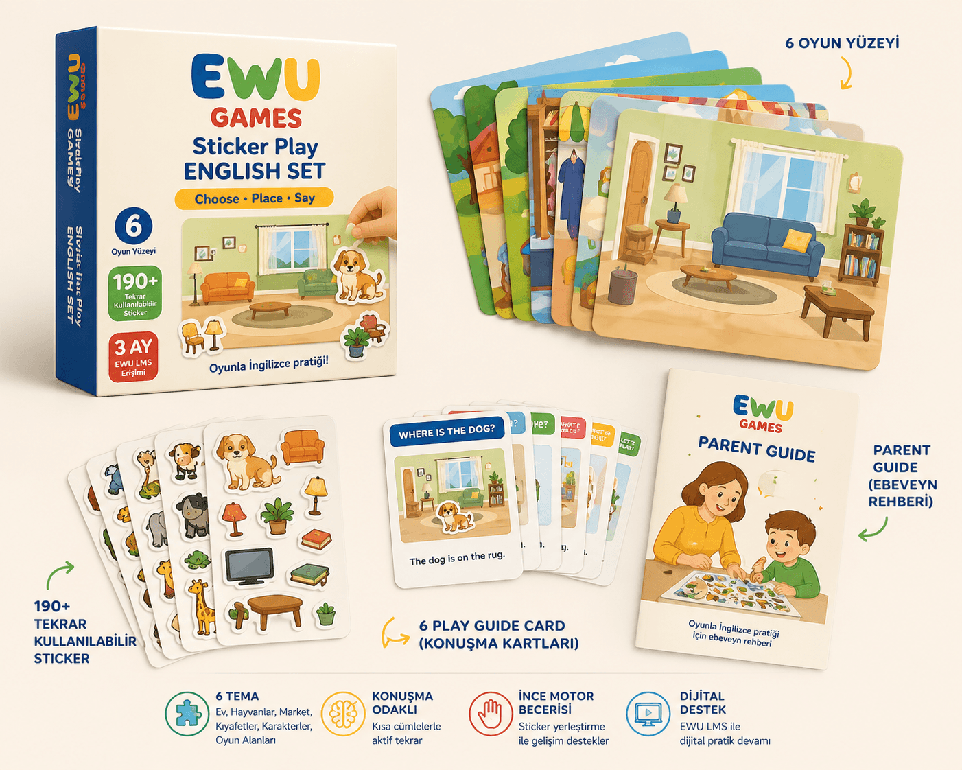 EWU Games ürün seti